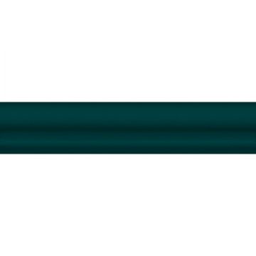 Бордюр Kerama Marazzi (Керама Марацци) Клемансо Багет зеленый темный 3х15 см (BLD037)