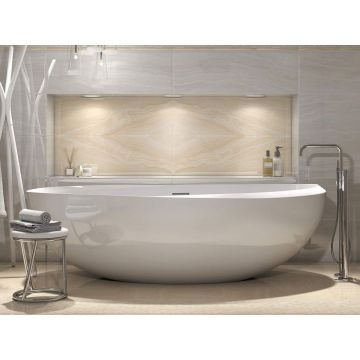 Бордюр Kerama Marazzi (Керама Марацци) Контарини светлый 2,5х30 см (SPA012R)