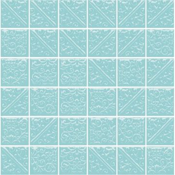 Плитка Kerama Marazzi (Керама Марацци) Ла-Виллет бирюзовый 30,1х30,1 см (21026)