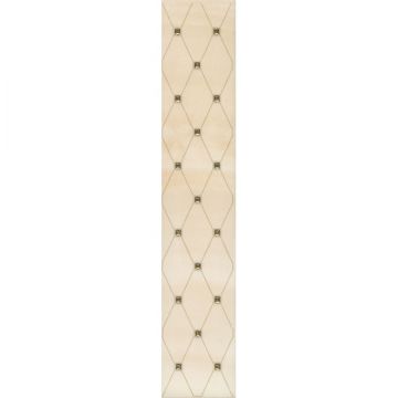 Бордюр Kerama Marazzi (Керама Марацци) Летний сад беж 5,7х30 см (AD/ B288/ 8260)
