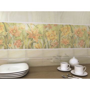 Декор Kerama Marazzi (Керама Марацци) Летний сад светлый 20х30 см (AD/ A313/ 8259)