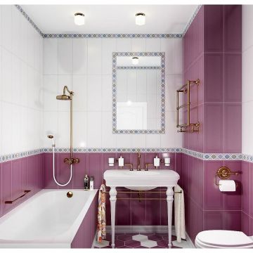 Плитка Kerama Marazzi (Керама Марацци) Линьяно бордо 20х23,1 см (24003)