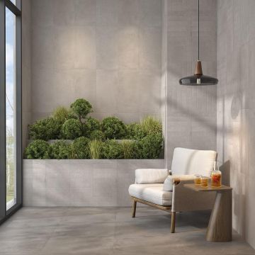Керамогранит Kerama Marazzi (Керама Марацци) Мирабо серый светлый обрезной 60х60 см (DD638320R)