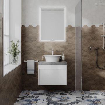 Керамогранит Kerama Marazzi (Керама Марацци) Монруж капучино светлый 12х10,4 см (SG1000N)