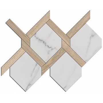 Декор Kerama Marazzi (Керама Марацци) Монте Тиберио наборный 49,5х40,2 см (ID75)