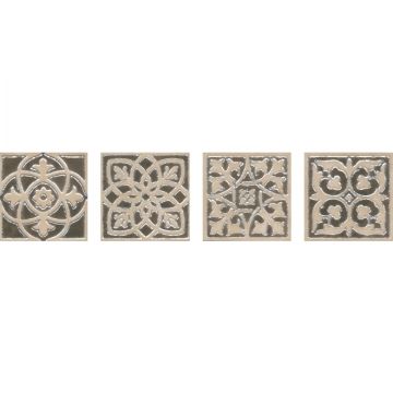 Вставка Kerama Marazzi (Керама Марацци) Парнас беж лаппатированный 9,5х9,5 см (HGD/ B170/ SG1550L)