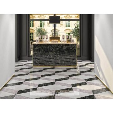 Керамогранит Kerama Marazzi (Керама Марацци) Парнас антрацит лаппатированный обрезной 80х80 см (SG841002R)