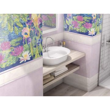 Плитка Kerama Marazzi (Керама Марацци) Сад Моне белый обрезной 30х60 см (11125R)