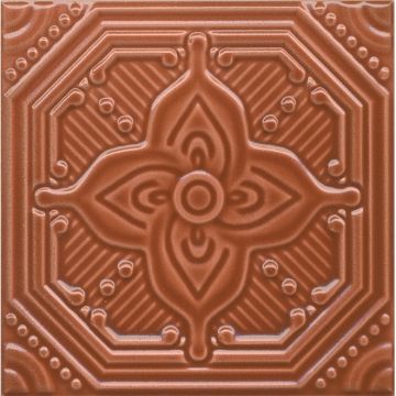 Декор Kerama Marazzi (Керама Марацци) Салинас оранжевый 15х15 см (SSA005)