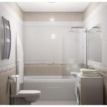 Декор Kerama Marazzi (Керама Марацци) Сафьян Панорама Venezia 15x40 см (STG/ A577/ 15061)