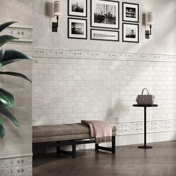 Плитка Kerama Marazzi (Керама Марацци) Сиена серый светлый матовый 7,4х15 см (16085)