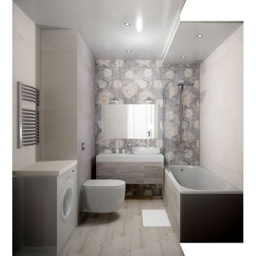 Керамогранит Kerama Marazzi (Керама Марацци) Турнель серый светлый обрезной 80х80 см (DL840800R)