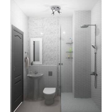Бордюр Kerama Marazzi (Керама Марацци) Турнон белый матовый обрезной 2,5х30 см (SPA033R)