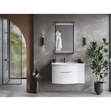 Керамогранит Kerama Marazzi (Керама Марацци) Фондамента серый декорированный обрезной 60х60 см (DL601000R)