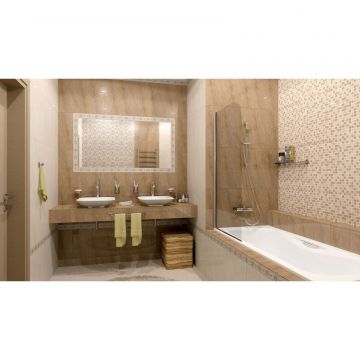 Бордюр Kerama Marazzi (Керама Марацци) Формиелло Багет беж 5х20 см (BLB015)