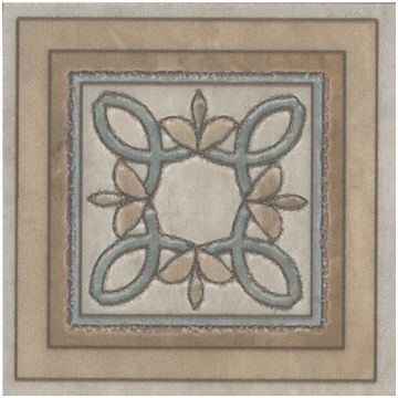 Декор Kerama Marazzi (Керама Марацци) Эвора глянцевый DC/A36/SG6062RL 9,6х9,6 см