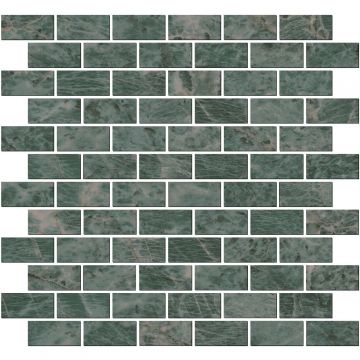 Декор Kerama Marazzi (Керама Марацци) Эвора мозаичный зеленый глянцевый MM13123 30х32 см