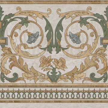 Декор Kerama Marazzi (Керама Марацци) Эвора продолжение угла глянцевый HGD/A517/SG6062RL 60х60 см