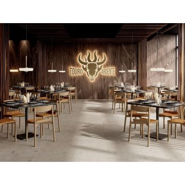 Керамический Гранит Kerama Marazzi (Керама Марацци) Про Лаймстоун Серый Натуральный Обрезной 60х60 см (DD640920R)