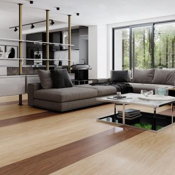 Керамогранит Kerama Marazzi (Керама Марацци) Олива Бежевый Обрезной 60х119,5 см (SG565220R)