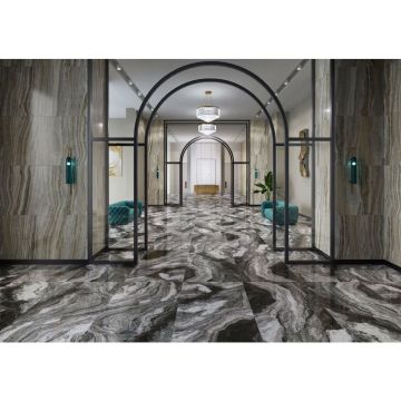 Керамогранит Kerama Marazzi (Керама Марацци) Ониче Зеленый Светлый Лаппатированный 60х119,5 см (SG567222R)