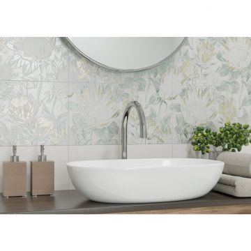 Настенная плитка LB Ceramics (Lasselsberger Ceramics) Эвентир зеленая 25х45 см 1045-0244