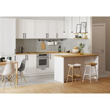 Настенная плитка LB Ceramics (Lasselsberger Ceramics) Эллен Декор бело-бирюзовая 20х40 см 1641-8646