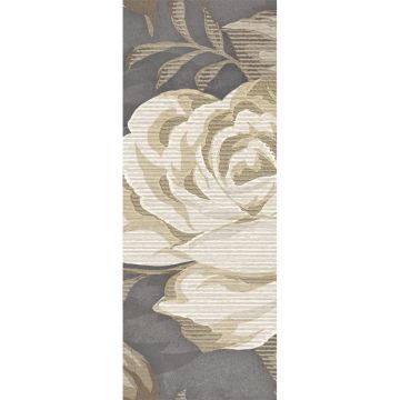 Бордюр Lasselsberger (LB Ceramics) Fiori grigio многоцветный 7.5х20 см (1501-0100)