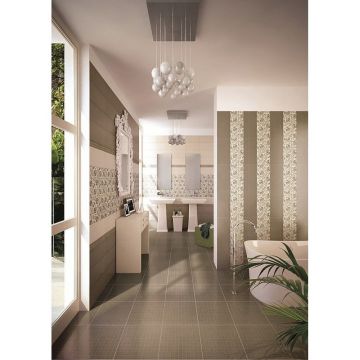 Плитка настенная Lasselsberger (LB Ceramics) Белла темно-серая 19.8х39.8 см (1041-0135)