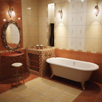 Плитка настенная Lasselsberger (LB Ceramics) Верди коричневый 25х33 см (1034-0109)