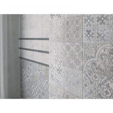Плитка настенная Lasselsberger (LB Ceramics) Кампанилья серый 20х40 см (1039-0245)