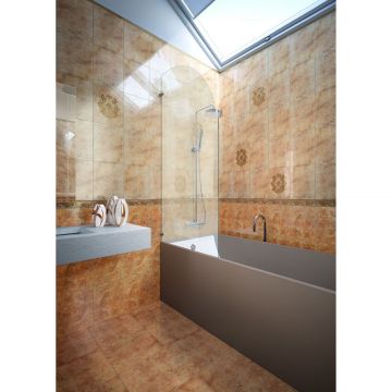 Декор Lasselsberger (LB Ceramics) Капри коричневый 25х33 см (1634-0092)