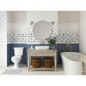 Плитка настенная Lasselsberger (LB Ceramics) Мореска белый 20х40 см (1039-8137)