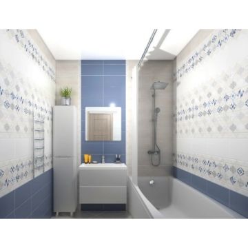 Плитка настенная Lasselsberger (LB Ceramics) Мореска синий 20х40 см (1039-8138)