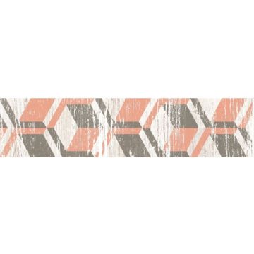 Бордюр Lasselsberger Гексагон Натвуд 6,9х30 см (6903-0044)