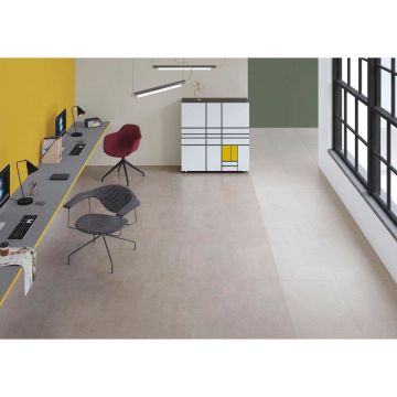 Мозаичный микс Vitra (Витра) Beton-Terrazzo 5х10 см Светлый лаппатированный R9 Ректификат K9498928LPR