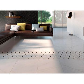 Керамогранит Vitra (Витра) Marmori 60х60 см Каррара Белый лаппатированный R9 Ректификат K946537LPR