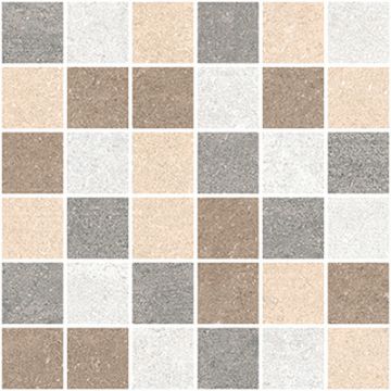 Мозаичный микс Vitra (Витра) Newcon 5х5 см Матовый R10B Ректификат K9482238R