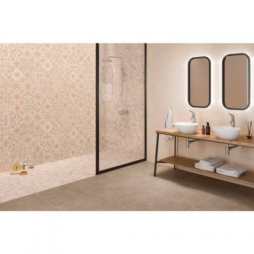 Декор Vitra (Витра) Newcon 30х60 см 3D Кремовый Матовый R10A Ректификат K947824R