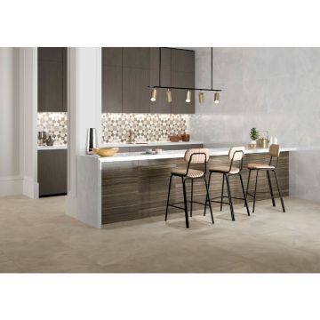 Керамогранит Vitra (Витра) Nuvola 60х120 см Коричневый Полированный Ректификат K947886FLPR