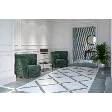 Керамогранит Vitra (Витра) Nuvola 60х120 см Коричневый Полированный Ректификат K947886FLPR