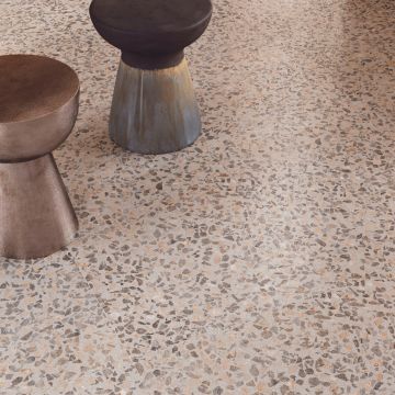 Керамогранит Vitra (Витра) Terrazzo-X 30х60 см Светлый лаппатированный R9 Ректификат K949775LPR
