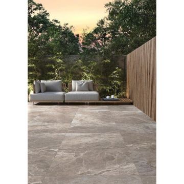 Керамогранит Vitra Marmostone Темно-серый 7ФЛПР 60х120 см (K950177FLPR1VTST)