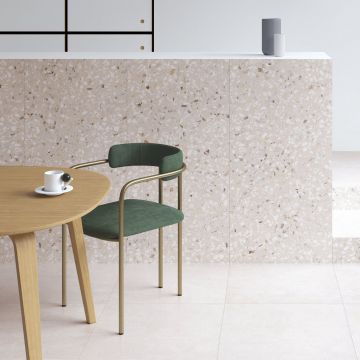 Керамогранит Vitra (Витра) Terrazzo-X Темный лаппатированный Ректификат 60х120 см (K949754LPR01VTE0)