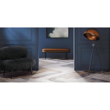 Керамогранит Vitra (Витра) Wood-X Орех Кремовый Матовый R10A Ректификат 20х120 см (K949581R0001VTE0)