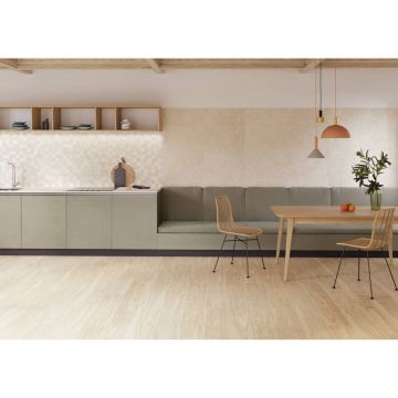 Керамогранит Vitra (Витра) Wood-X Орех Кремовый Матовый R10A Ректификат 20х120 см (K949581R0001VTE0)