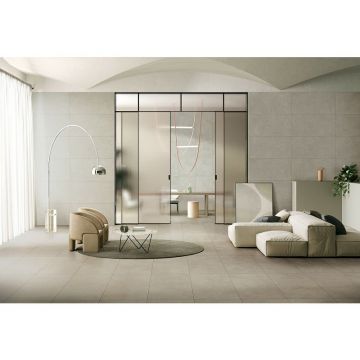 Керамогранит Vitra (Витра) MicroCement Светлый Греж Матовый R10A 60x120 см (K947811R0001VTEP)