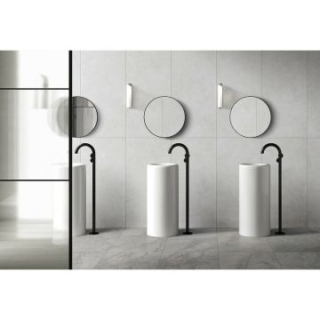 Керамогранит Vitra (Витра) MicroCement Светло-серый Матовый R10A 60x120 см (K947891R0001VTER)