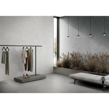 Керамогранит Vitra (Витра) MicroCement Светло-серый Матовый R10A 60x120 см (K947891R0001VTER)