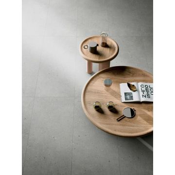 Керамогранит Vitra (Витра) FlakeCement Серый Матовый R10A 60x120 см (K947893R0001VTEP/K947893R0001VTER)